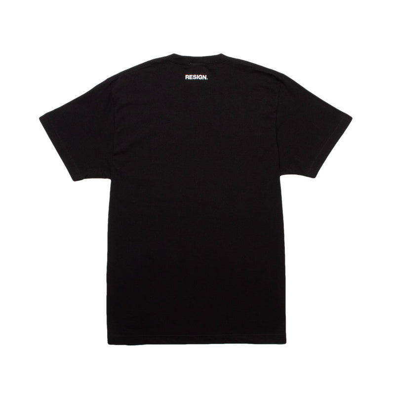 知足“CHISOKU” Print Tee - Black